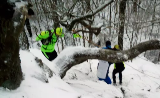 „Nieziemski” 2. Górski Zimowy Maraton Ślężański [ZDJĘCIA] - 7