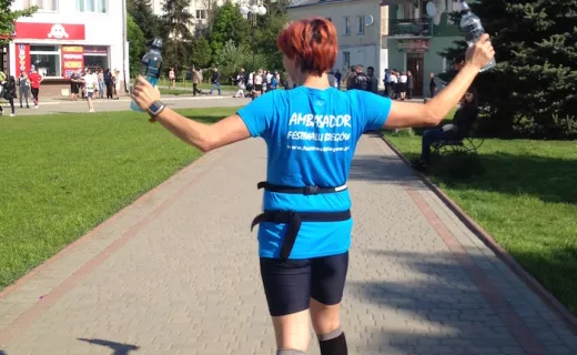 Maraton z Jaworowa do Lubaczowa oczami i nogami Ambasadorki [ZDJĘCIA] - 5