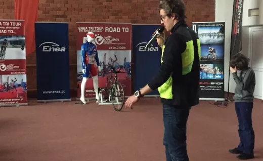 Poznań: Pokazują triathlon dzieciom - 7