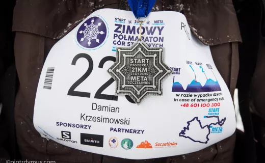 Zimowy Półmaraton Gór Stołowych Ambasadora. „Czuwały nad nami Pasterskie Anioły” - 16