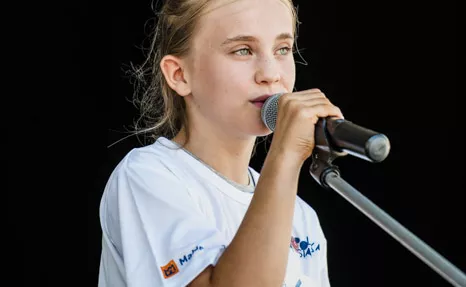 Na festiwalowej scenie trwają pokazy młodzieży - 11