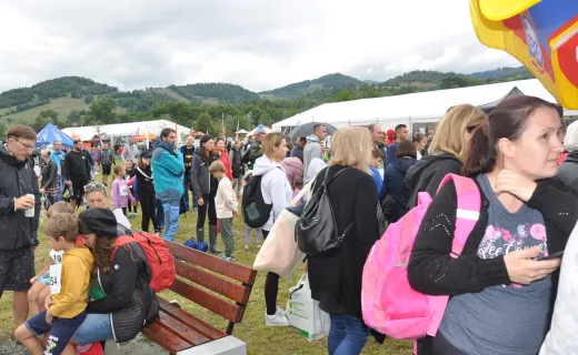 To najmłodsi uczestnicy Festiwalu Biegowego. Mnóstwo dzieci pojawiło się na starcie - 