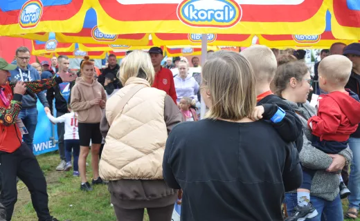 To najmłodsi uczestnicy Festiwalu Biegowego. Mnóstwo dzieci pojawiło się na starcie - 