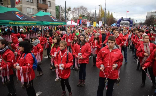 27. Bieg Niepodległości w Warszawie - 11.11.2015 - 11