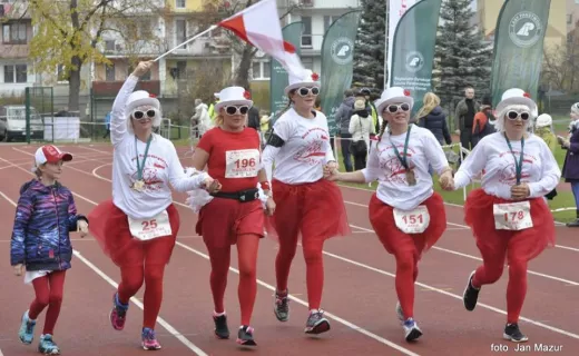 Bieg Niepodległości w Żaganiu - 11.11.2015  - 11