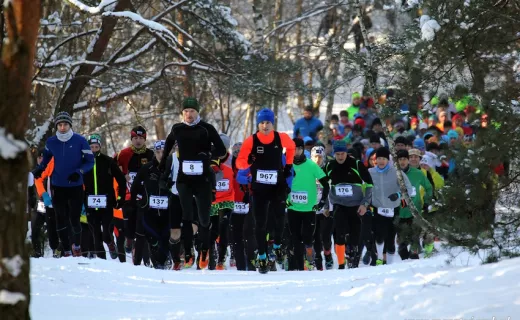 Zimowe Biegi Górskie w Falenicy - 5