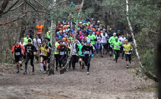 Zimowe Biegi Górskie w Falenicy - 10