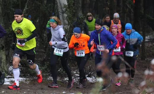 Zimowe Biegi Górskie w Falenicy - 7