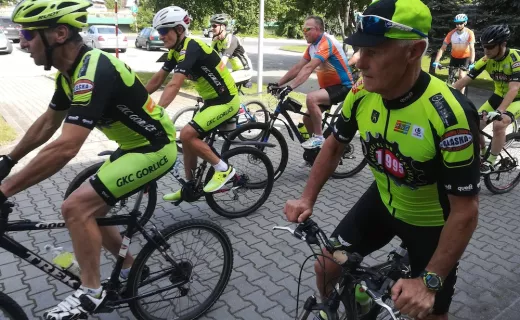 Gorlicki Klubu Cyklistów świętował 25-lecie istnienia. Szybko jeżdżą i... biegają! - 