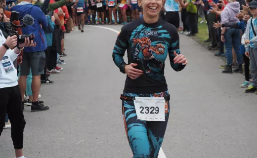 Zawodnicy biegów Iron Run już na mecie. Zwyciężył Artur Jendrych - 