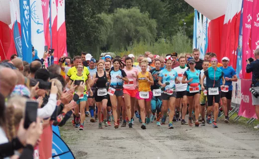 Zawodnicy biegów Iron Run już na mecie. Zwyciężył Artur Jendrych - 