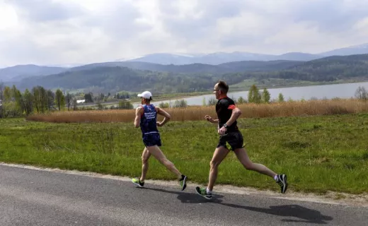 4. Półmaraton Jeleniogórski - słońce, ośnieżone Karkonosze i debiutantka z Meksyku - 3