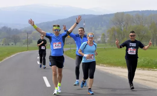 4. Półmaraton Jeleniogórski - słońce, ośnieżone Karkonosze i debiutantka z Meksyku - 8