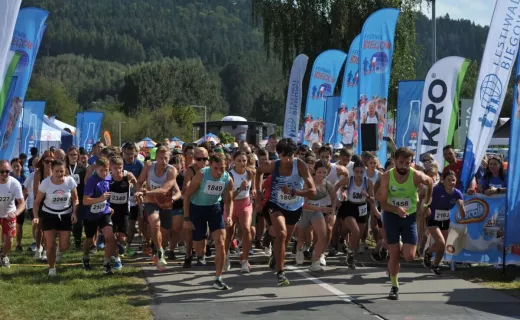 Festiwal Biegowy obok dobrej lokalnej kuchni. W Piwnicznej to już tradycja