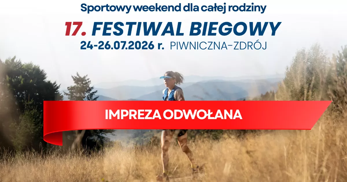 17. Festiwal Biegowy - impreza odwołana