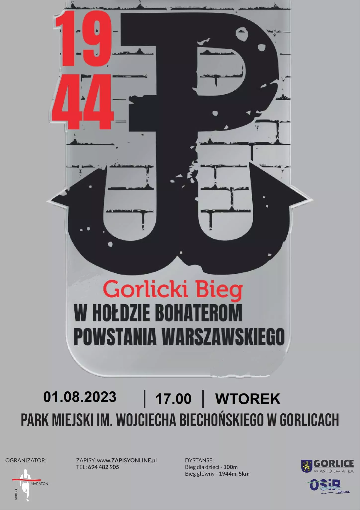 Trwają zapisy na IV Gorlicki Bieg w Hołdzie Powstańcom Warszawskim