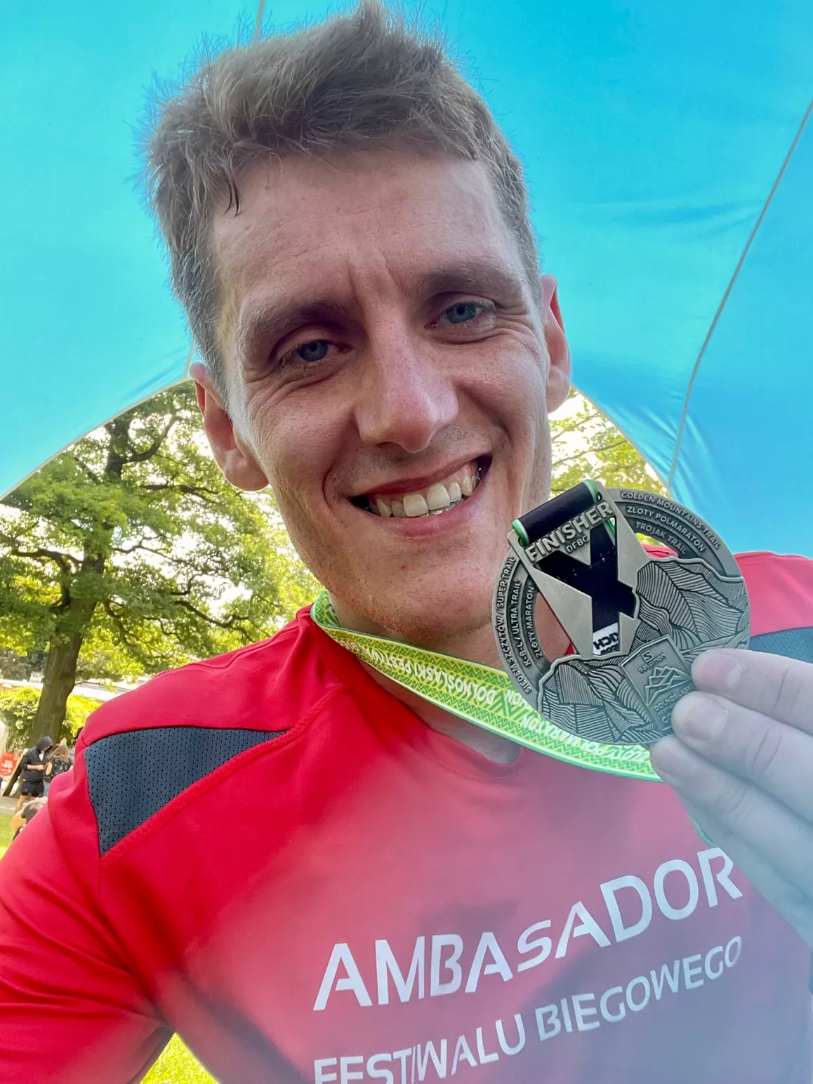 Maciej Rychter na Dolnośląskim Festiwalu Biegów Górskich