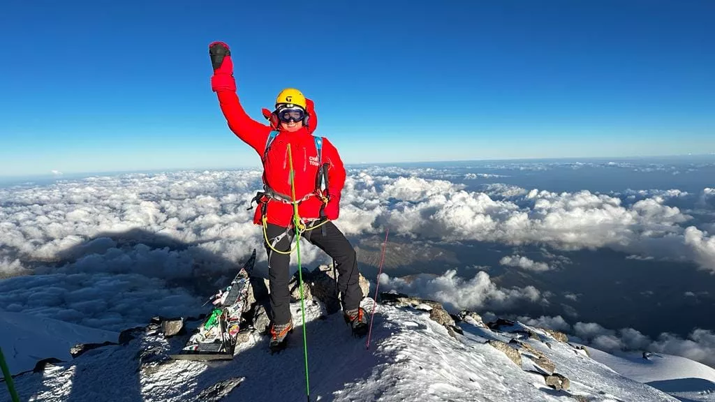 Monika Gizowska na Elbrusie