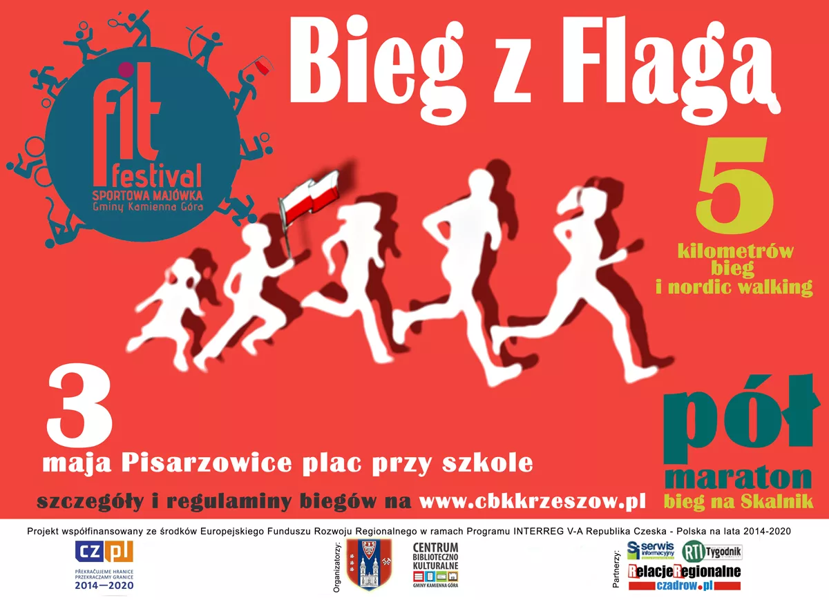 Podczas Fit Festiwalu w Pisarzowicach pobiegną z flagą Podczas Fit Festiwalu w Pisarzowicach pobiegną z flagą