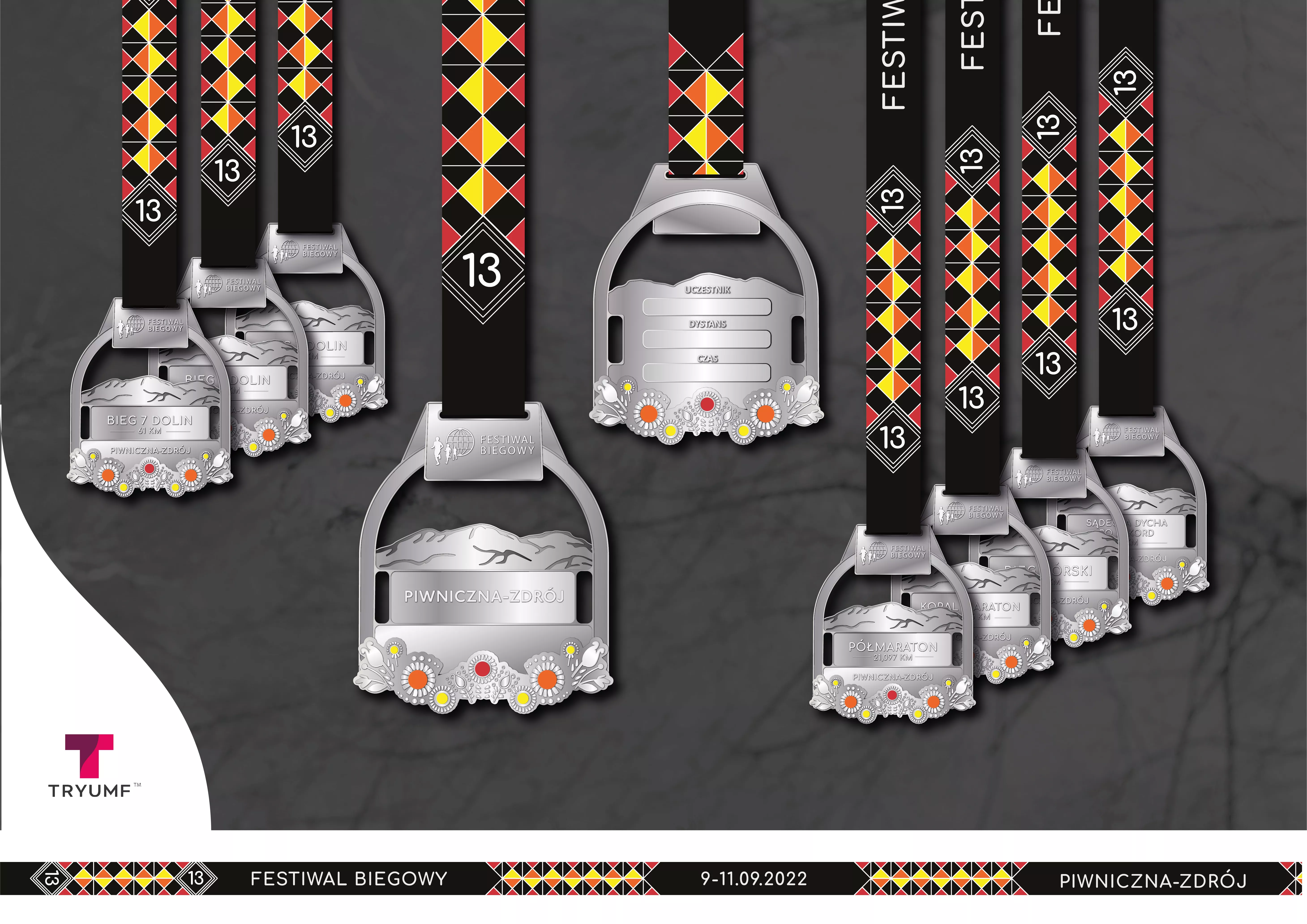 Są już medale 13. Festiwalu Biegowego w Piwnicznej-Zdroju Są już medale 13. Festiwalu Biegowego w Piwnicznej-Zdroju