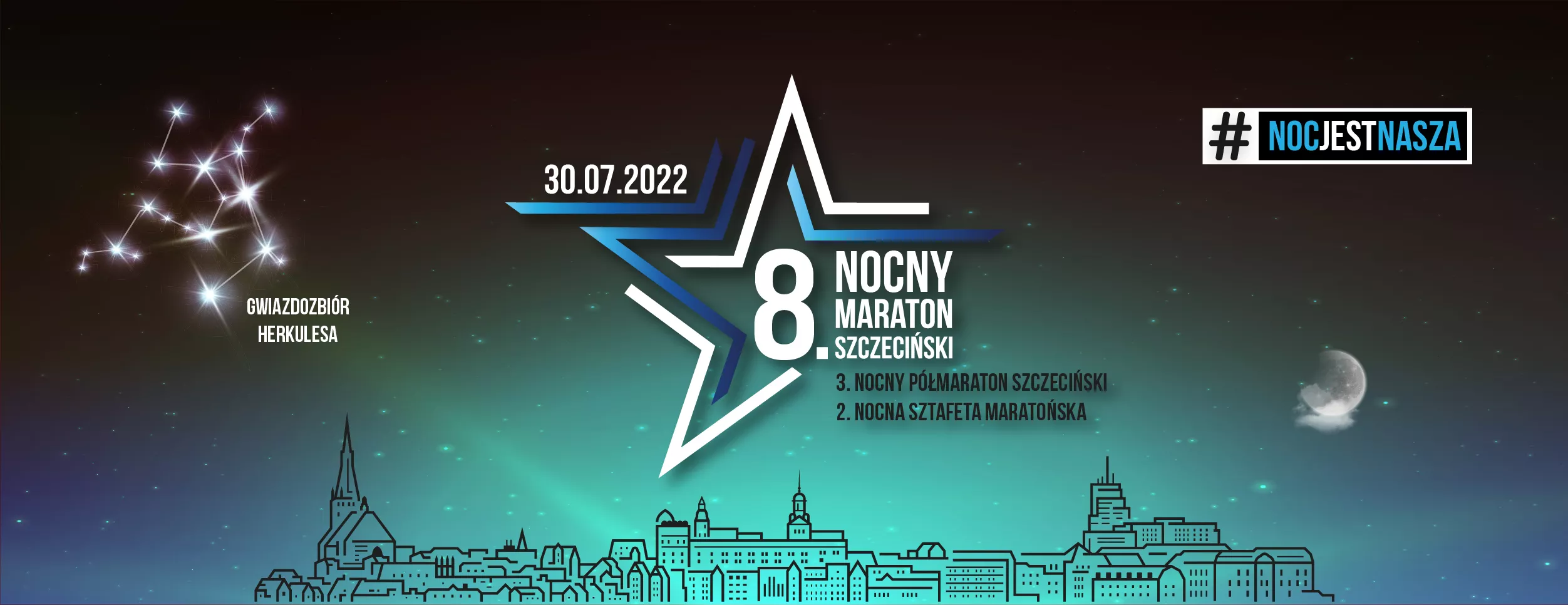 30 lipca przybywaj do Szczecina na 8. Nocny Maraton Szczeciński
