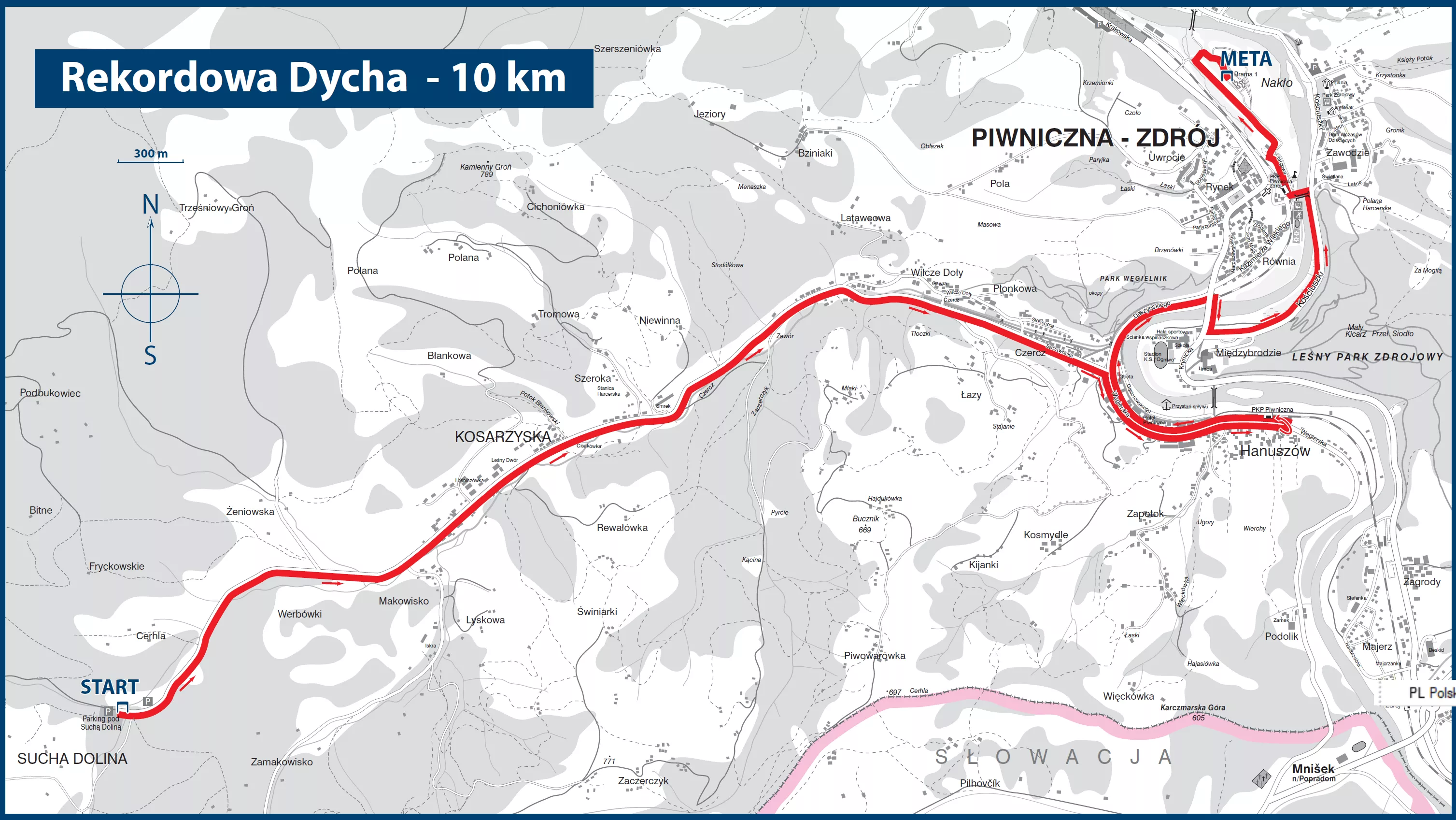 Rekordowa Dycha - mamy już profil i mapkę trasy