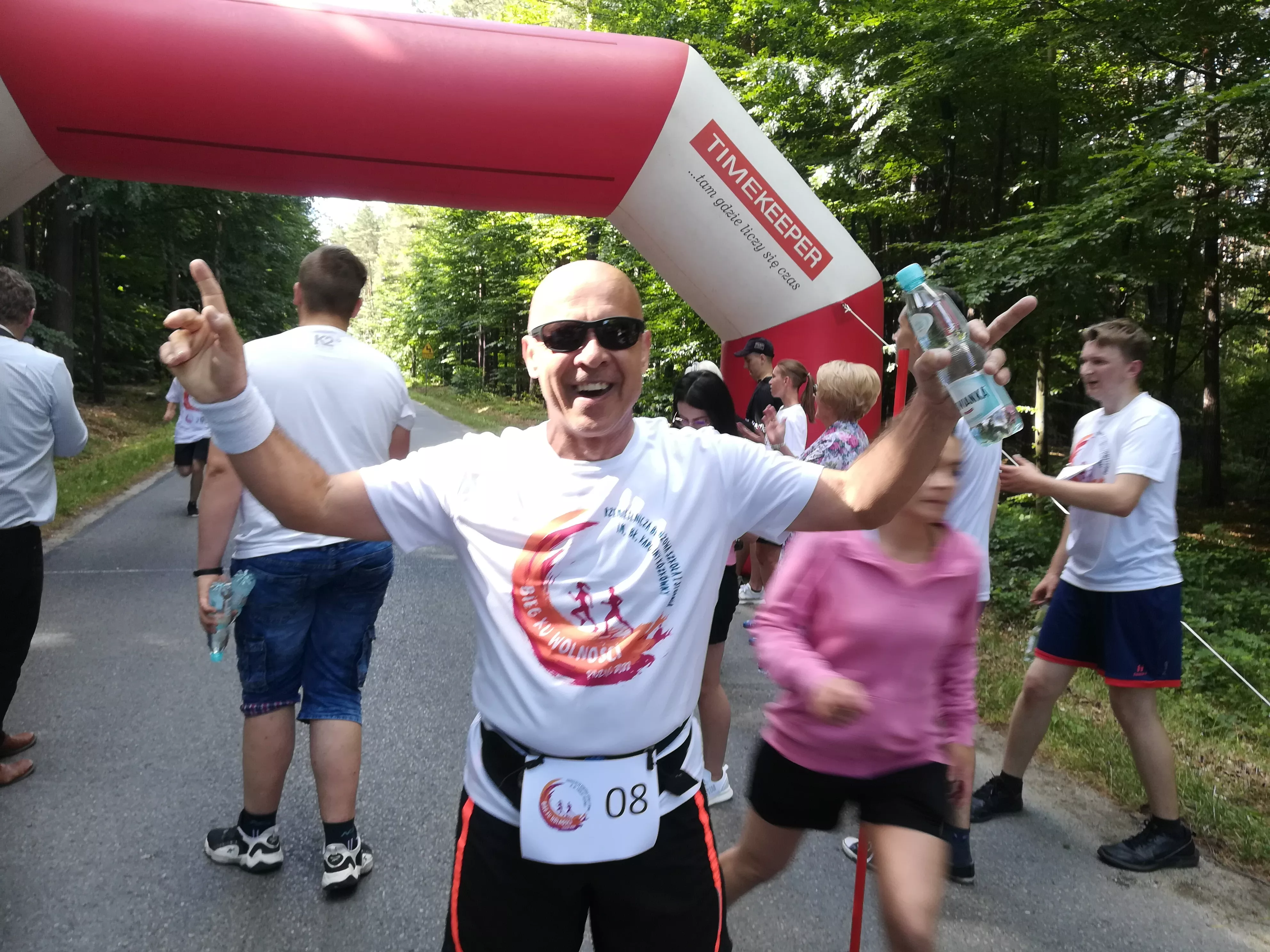 Uczcili swoją patronkę w „Biegu ku wolności” Uczcili swoją patronkę w „Biegu ku wolności”