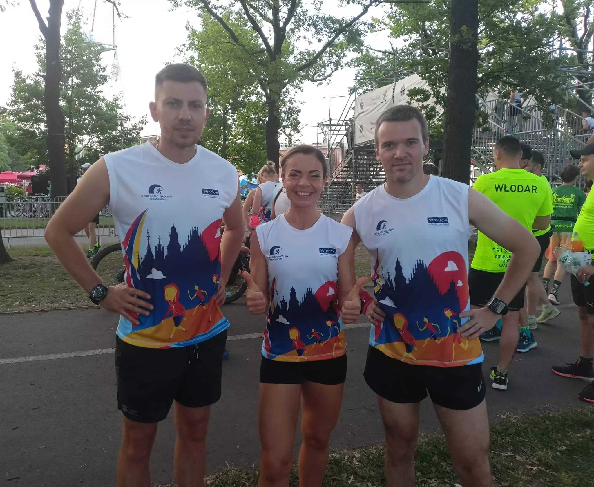 Wrocław, najpiekniejszy półmaraton, nocna aura, 12 tysięcy biegaczy... Wrocław, najpiekniejszy półmaraton, nocna aura, 12 tysięcy biegaczy...