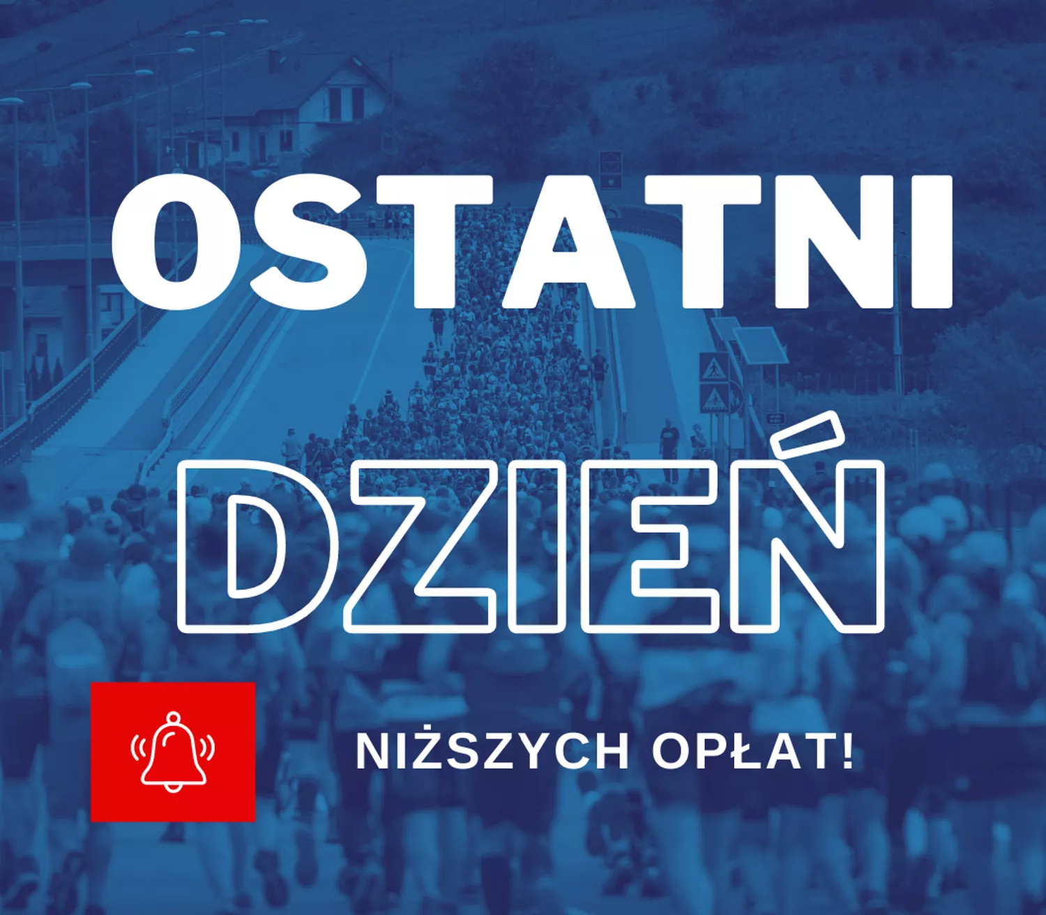 UWAGA! Ostatni dzień najniższych cen! Opłać starty teraz, nim będzie drożej