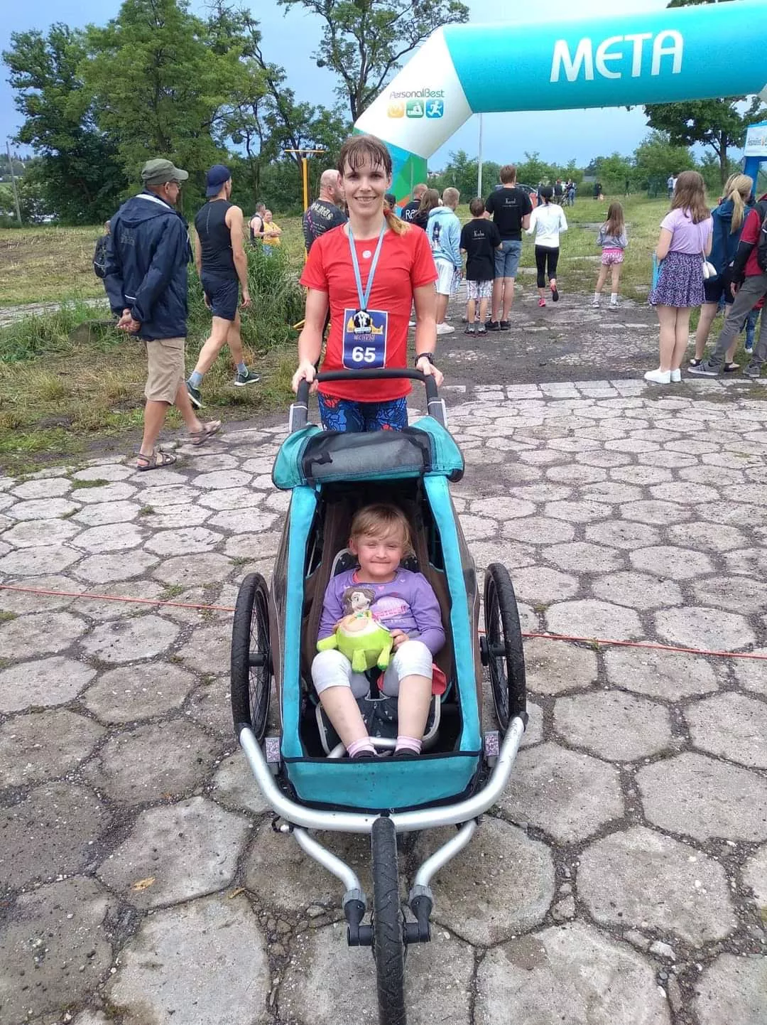 Roksana Orzyszek. Długi weekend na sportowo, z córką i bez córki