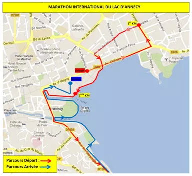 Marathon du lac d?Annecy