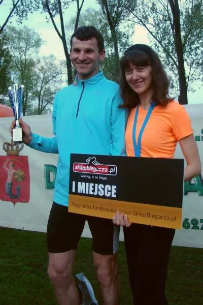 Sebastian i Ilona Polakowie - zwycięzcy Grand Prix Żoliborza 2014