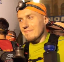 Andrzej przed startem