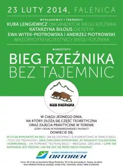 Warsztaty przygotowujące do Biegu Rzeźnika