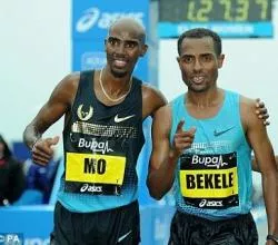 Mo Farah i Kenenisa Bekele