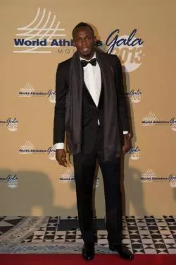 Usain Bolt na gali IAAF Usain Bolt na gali IAAF