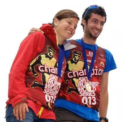 Kilian Jornet i Stevie Kremer / Fot. Facebook.com/Skyrunning