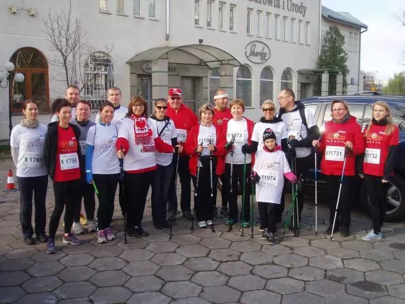 Biegowo - marszowa drużyna Instytutu Chemii Fizycznej