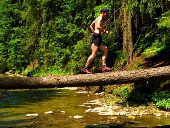 Trening w Beskidzie Żywieckim