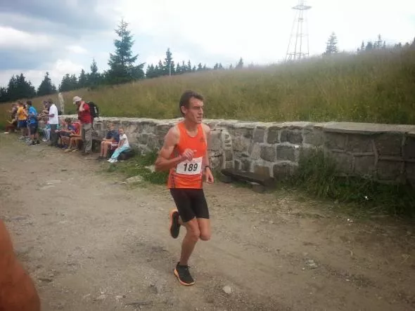 Sylwester Lepiarz na trasie