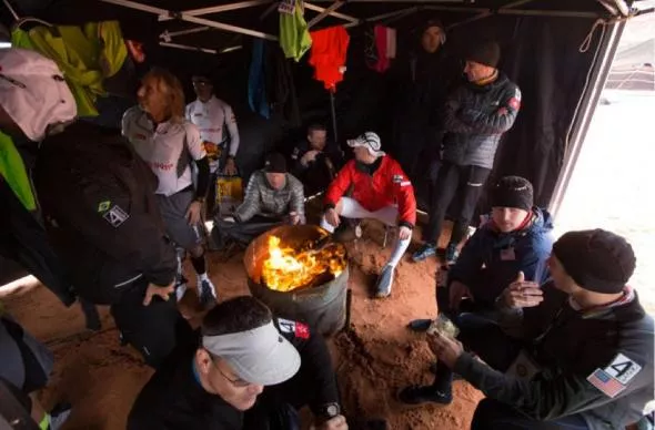 Pierwszy dzień w obozie