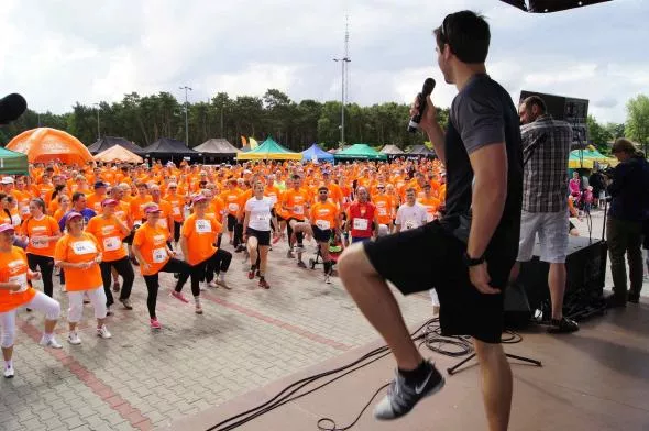 Imprezy charytatywne coraz częściej goszczą na biegowej scenie - na zdjęciu Rak. To się leczy! w Zielonej Górze