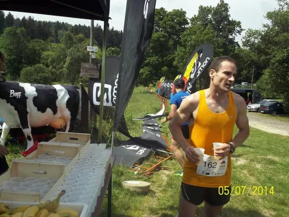 Przez dłuży czas zmagań Artur Jabłoński był pierwszy