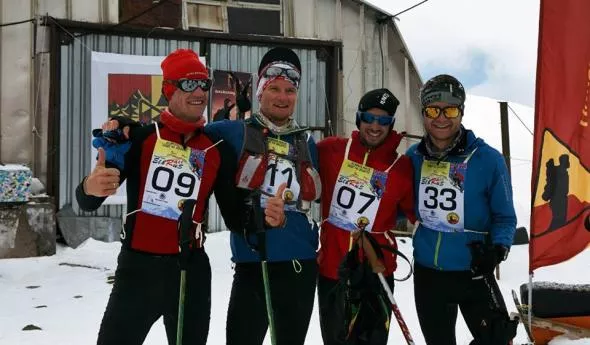 Elbrus Race. Kilian Jornet drugi od lewej / Fot. Facebook Elbrus Race. Kilian Jornet drugi od lewej / Fot. Facebook