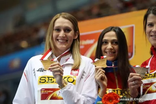 Kamila Lićwinko ze złotym medalem / Fot. Fotobank.pl Ergoarena