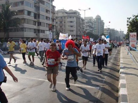 Mumbai Marathon 2008