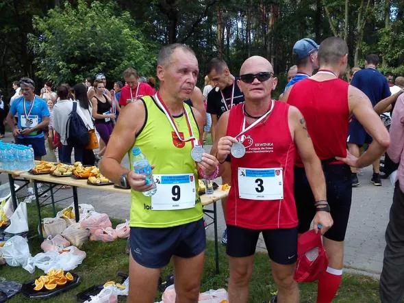 Janusz Milczarek po lewej