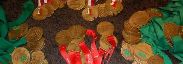 Medale na Bieg Remanent / Fot. zadyszka.org.pl