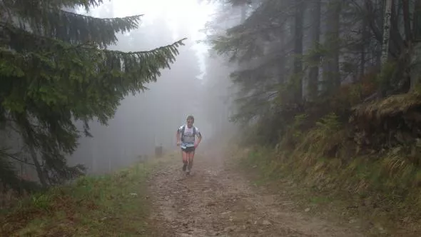 Nasz Ambasador na trasie maratonu w Szczawnicy