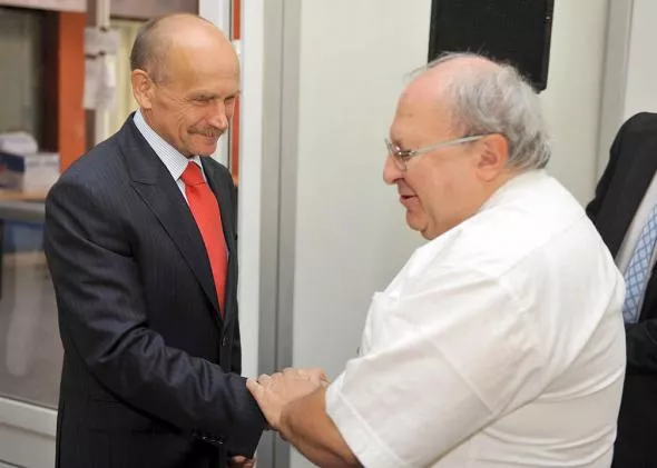 Zygmunt Berdychowski i Bruno Gozzelino